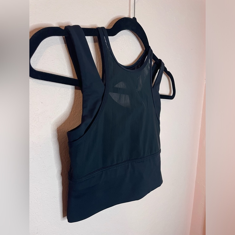 Lululemon Double Tap Long Line Bra - Black size 4 - Picture 5 of 8